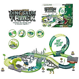 Автомобільний трек RC Toys Діно площадка 193 елементи Green (140230)