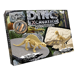 Детский набор для проведения раскопок динозавров DEX-01 DINO EXCAVATION Danko Toys Диметродон