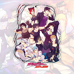 Фігурка акрилова The Coop JoJo's Bizarre Adventure 10 см Різнокольорова (26579)