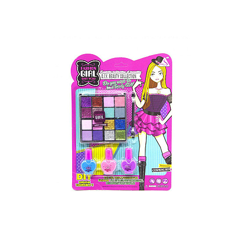 Набір дитячої косметики Qunxing Toys 19х2х26 см Різнокольоровий ЦБ-00101249