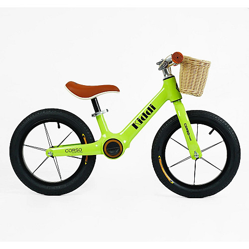 Велобег-беговел Corso Kiddi LT-127 14" Салатовый (153907)