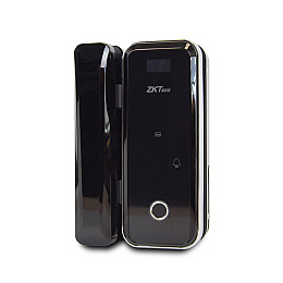 Smart замок ZKTeco GL300  right для стеклянных дверей со сканером отпечатка пальца и считывателем Mifare