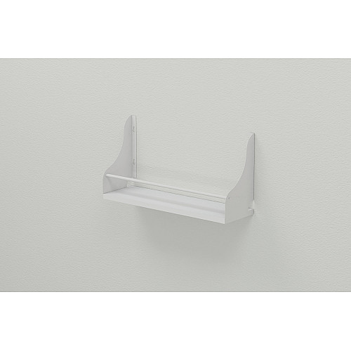 Полка настенная Ferrum-decor Изи 260x500x150 металл Белый ДСП Белое 16 мм (IZI0008)