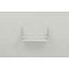 Полка настенная Ferrum-decor Изи 260x500x150 металл Белый ДСП Белое 16 мм (IZI0008)