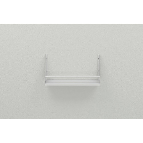 Полка настенная Ferrum-decor Изи 260x500x150 металл Белый ДСП Белое 16 мм (IZI0008)