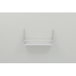 Полка настінна Ferrum-decor Ізі 260x500x150 метал Білий ДСП Біле 16 мм (IZI0008)