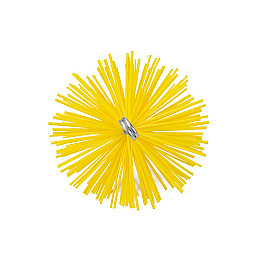 Щетка пластиковая Savent 140 мм для чистки дымохода