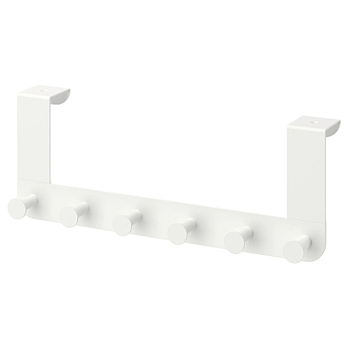 Дверна вішалка для речей одягу рушників IKEA ENUDDEN 35х13 см Білий (602.516.65)