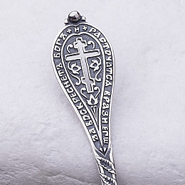 Серебряная чайная ложечка 24017 Оникс