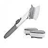 Щітка для чищення посуду з дозатором RC CLEANER BRUSH Gray (do128-hbr)