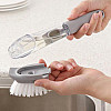 Щітка для чищення посуду з дозатором RC CLEANER BRUSH Gray (do128-hbr)