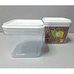 Емність для сипких продуктів 0,6 л Алеана 168024 прозора