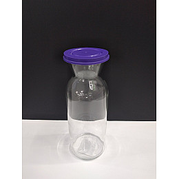 Стеклянный графин с крышкой 1 л. Uniglass Carafe Athos 65310 К