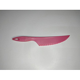 Ніж пластиковий A-PLUS для силіконових килимків рожевий
