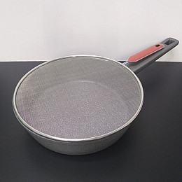 Брызговой экран A-PLUS Ø25см нержавеющая сталь (защита от брызг) 1267