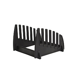 Підставка з поліпропілену під 6 роздільних дощок One Chef товщиною до 12 мм 23×23×16 см Чорна