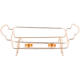 Мармит Food Warmer In Gold керамічна форма 1.3л 30.5см з підігрівом Kamille DP37032