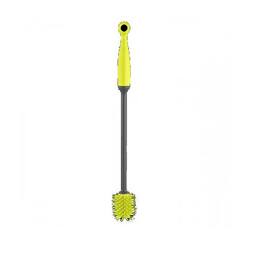 Ершик для миття пляшок Maestro MR-1163 3.5х3.5х30 см жовтий