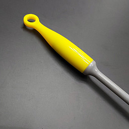 Ершик для миття пляшок Maestro MR-1163 3.5х3.5х30 см жовтий