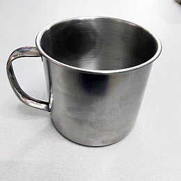 Кружка з нержавіючої сталі STENSON h-8 см. (арт. 878) Guosheng