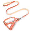 Шлея для собак з повідцем Pipitao Cage Peach 1.5*120 см (8919-35854)