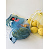 Мешки из сетки для продуктов желто-голубые VS Thermal Eco Bag 3 шт
