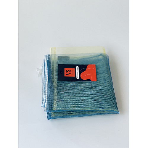 Мешки из сетки для продуктов желто-голубые VS Thermal Eco Bag 3 шт