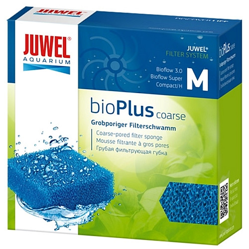Вкладыш в фильтр грубая губка Juwel bioPlus coarse M Compact Синий (4022573880502)