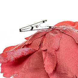 Декоративна квітка Elisey Сніжна троянда 15 см Червоний (6008-013)