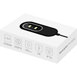 LED-світильник Collar AquaLighter PicoTablet Black 6500 К 100 Лм 1 Вт (87671)