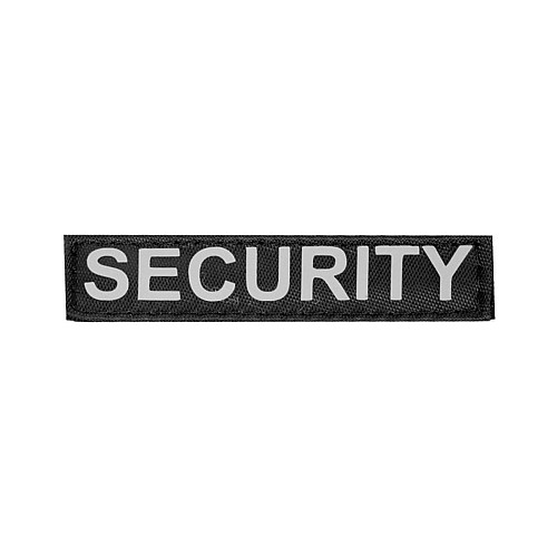 Змінна надпис "Dog Extremе" "SECURITY" велика для шлеї №3-4 чорна (24721)