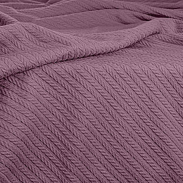 Покрывало 75x95 Aurora Knitted Braid COSAS лаванда