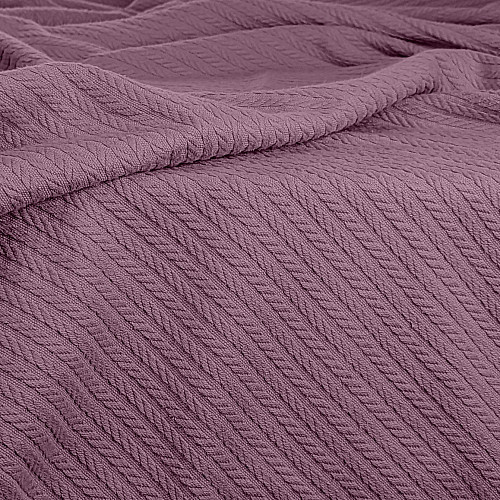 Покрывало 75x95 Aurora Knitted Braid COSAS лаванда