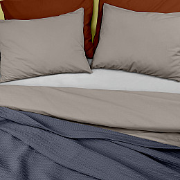 Покрывало 75x95 Stormy Knitted Braid COSAS стальной