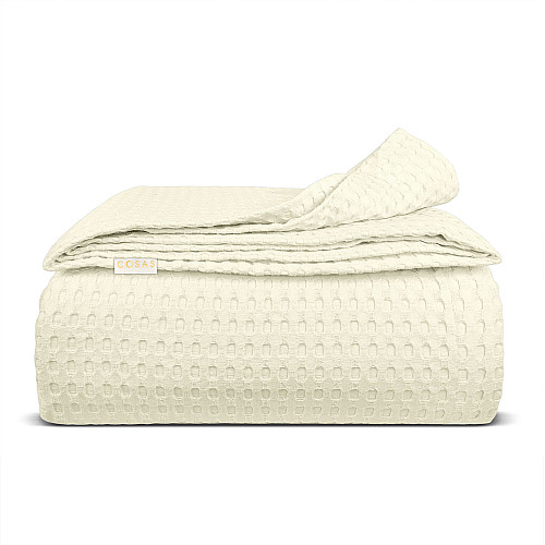 Покрывало 75x95 Petal Waffle Weave COSAS сакура