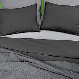 Покрывало 75x95 Smoky Waffle Weave COSAS серый