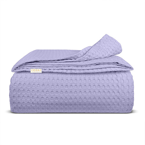 Покрывало 75x95 Lavander Waffle Weave COSAS Орхидея