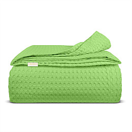Покрывало 75x95 Lime Waffle Weave COSAS Лайм