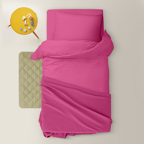 Покрывало 75x95 Candy Waffle Weave COSAS Фуксия