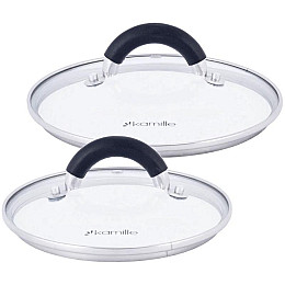 Набір 2 каструлі Marsaili 1.8л 2.5л з силіконовими ручками DP36503 Kamille