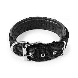 Ошейник для собак двошаровий Taotaopets 177701 S Чорний (5533-17360)