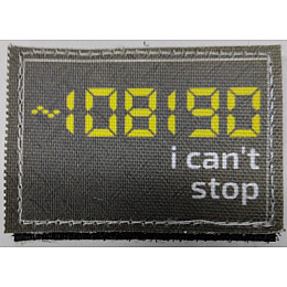 Шеврон "108190 i cant stop" принт (5*7) Tactic 4profi