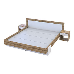 Спальня Hugo 3 Doros Тахо / Білий гладкий ДСП (42002113)