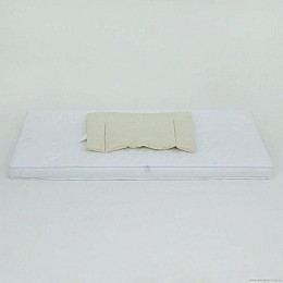 Матрас детский Алекс Облако-3 Поролон - стеганая микрофибра 120х60 см White (51032)