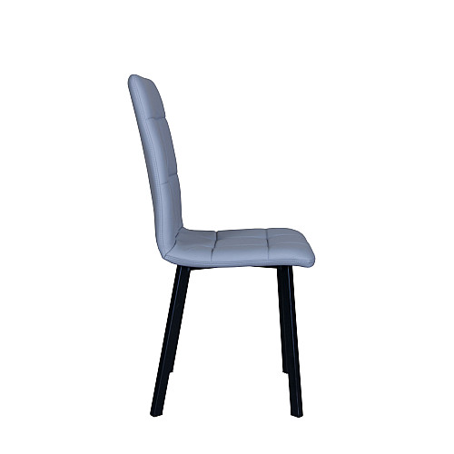 Стул Max's furniture Мичиган 01 Черный/Светло-серый
