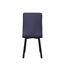 Стул Max's furniture Мичиган 01 Черный/Темно-коричневый