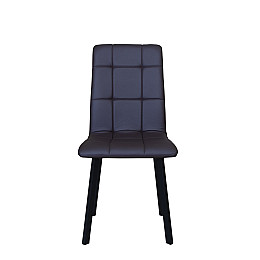 Стул Max's furniture Мичиган 01 Черный/Темно-коричневый