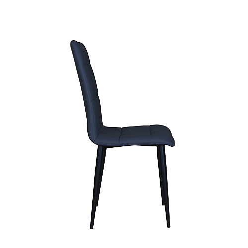 Стул Max's furniture Мічіган 02 Чорний/Темно-сірий
