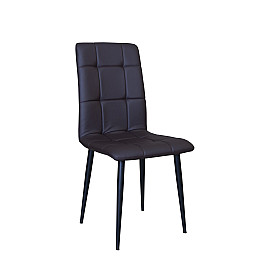 Стул Max's furniture Мичиган 02 Черный/Темно-коричневый