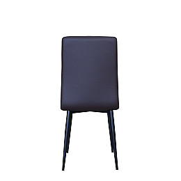 Стул Max's furniture Мичиган 02 Черный/Темно-коричневый